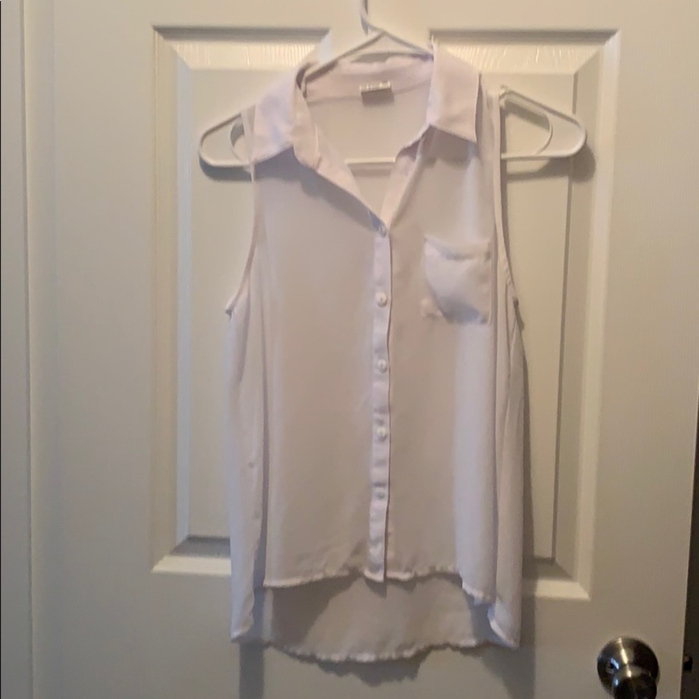 Essentials sheer shirt